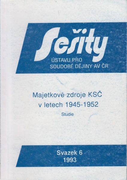 Majetkové zdroje KSČ v letech 1946–1952