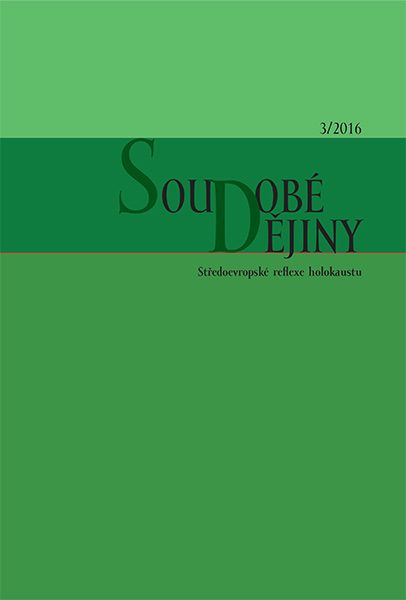 Soudobé dějiny 3 / 2016