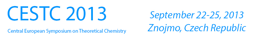 CESTC 2013 - Central European Symposium on Theoretical Chemistry