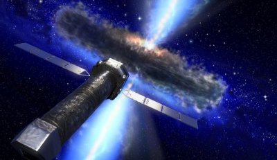 Rentgenová družice XMM-Newton. Zdroj: ESA.
