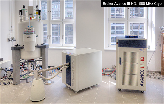 Bruker Avance I 500 MHz Cryo