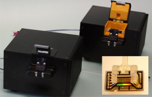 Laboratorní prototyp mobilního senzoru s povrchovými plazmony 