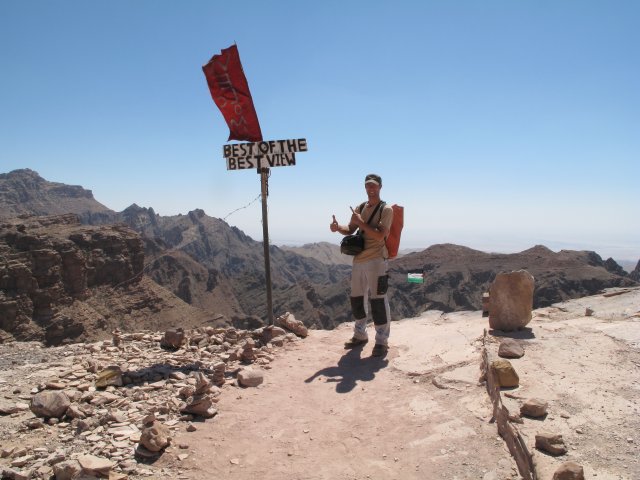 Mountains above the Ad Deir Monastery.