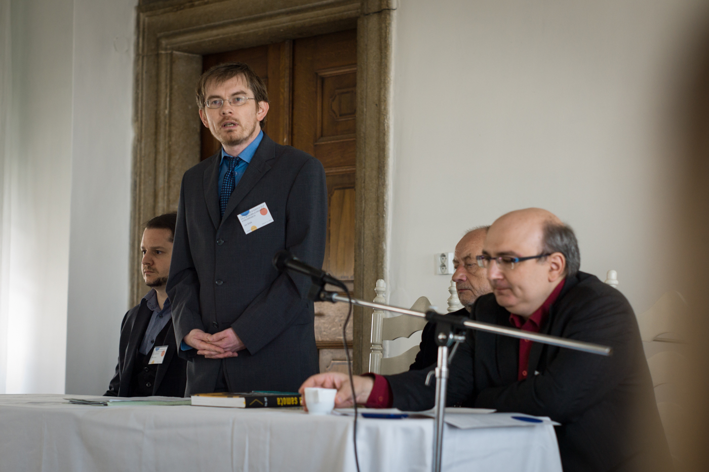 Zleva Vít Schmarc, Jan Bílek, Zdeněk Freisleben a Pavel Janáček. Foto: Michael Wögerbauer