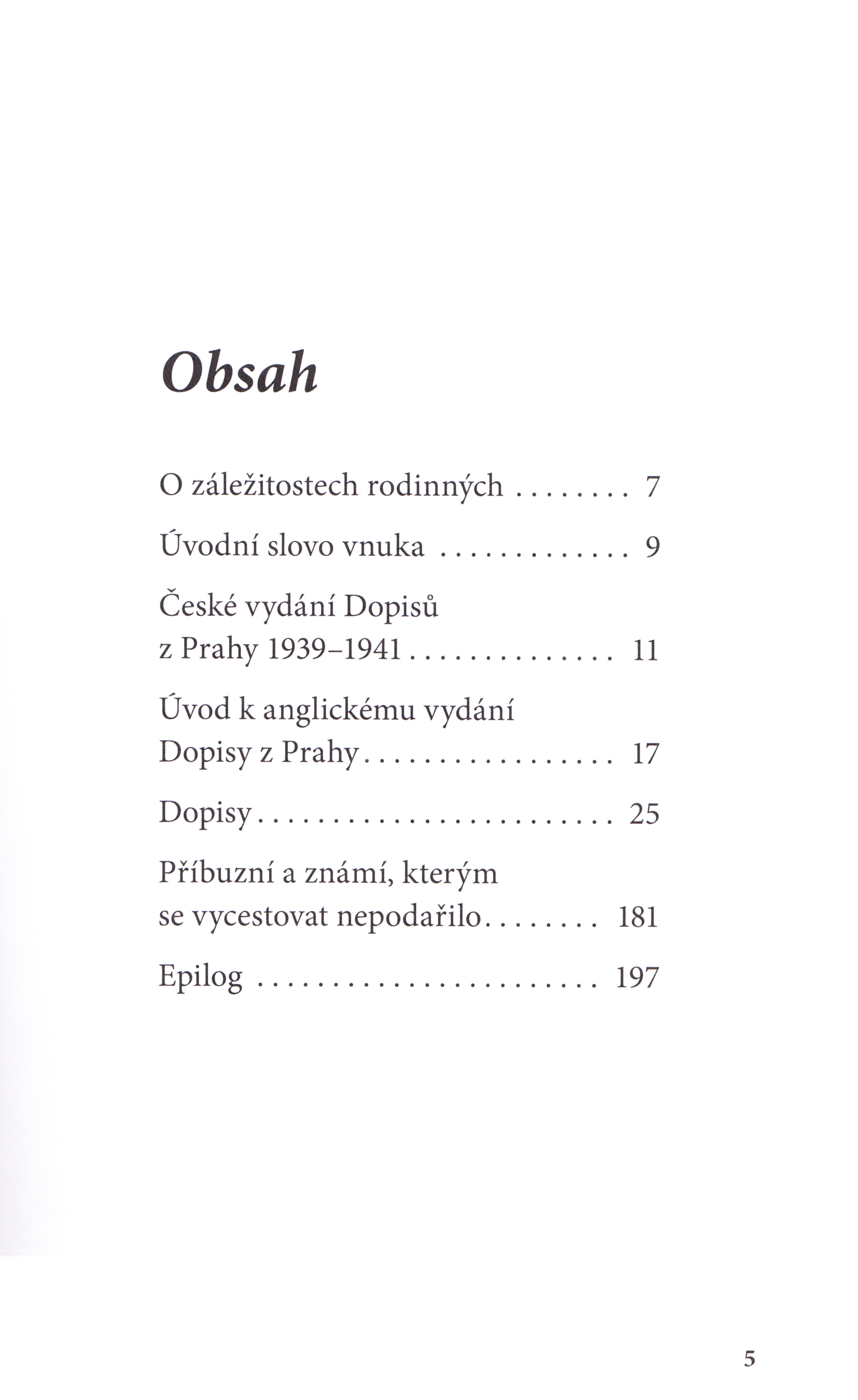 Obsah 1