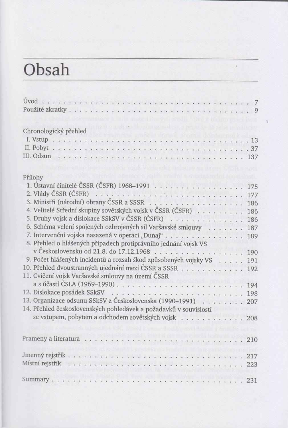 Obsah 1