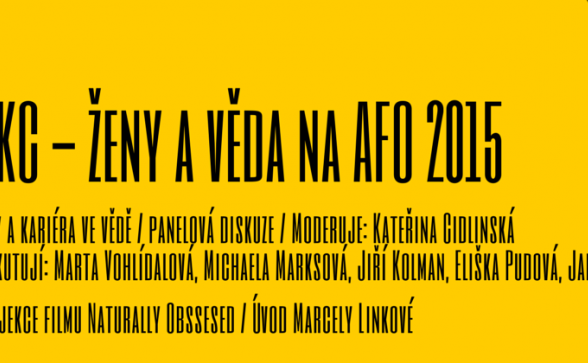 NKC - ženy a věda na AFO 2015