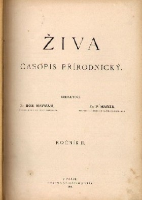 Obálka časopisu Živa 1892/8