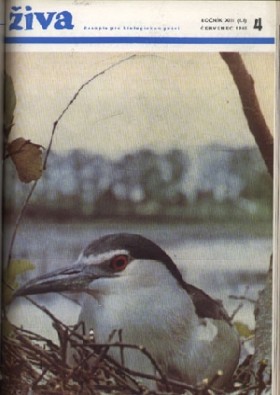 Obálka časopisu Živa 1965/4