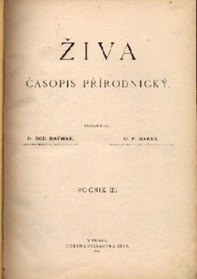 Obálka časopisu Živa 1893/7