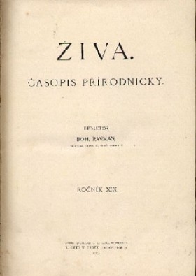 Obálka časopisu Živa 1909/5