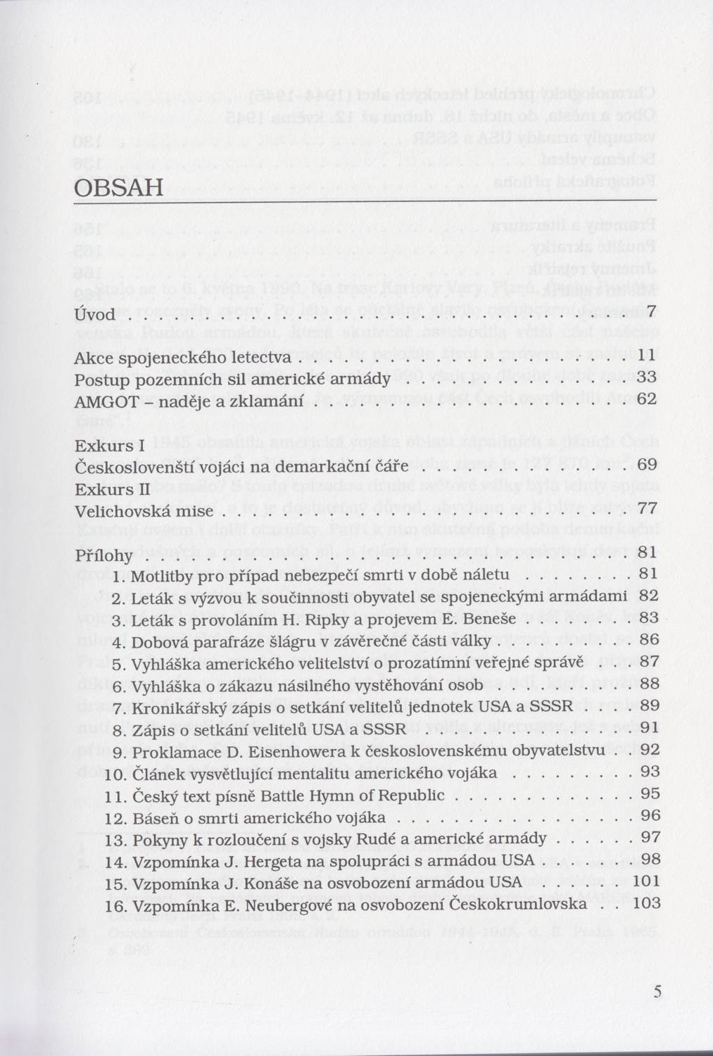 Obsah 1