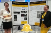 Hana Faitová winner of the best poster competition at NANOCON