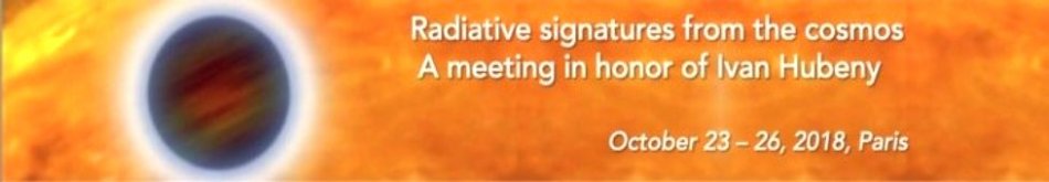 The meeting on radiative signatures from the cosmos