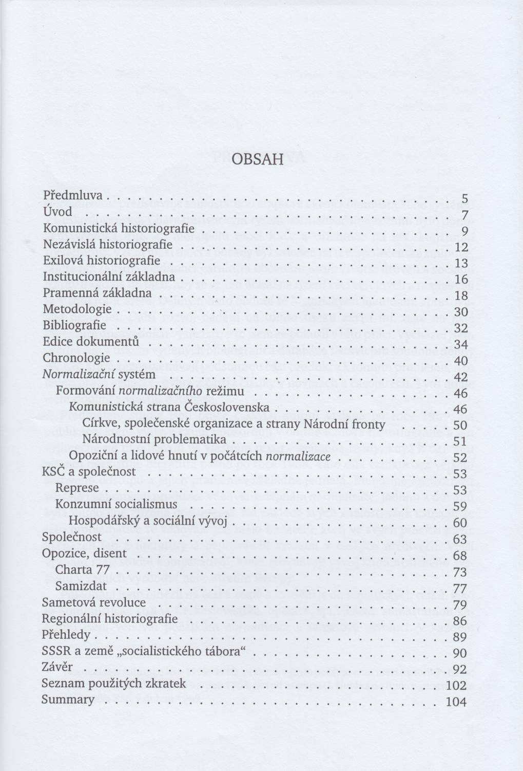 Obsah 1