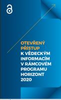 Otevřený přístup k vědeckým informacím v H2020 - leták