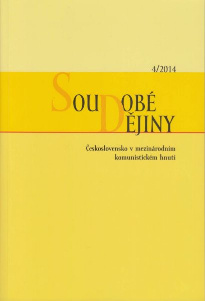 Soudobé dějiny 4 / 2014