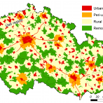 Fig. 1. Core-periphery typology of Czechia