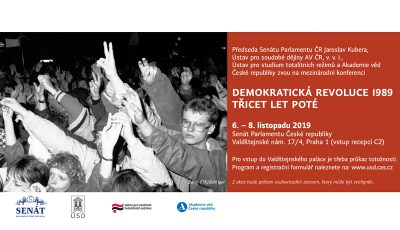 Mezinárodní konference: Demokratická revoluce 1989. Třicet let poté
