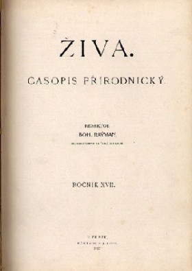 Obálka časopisu Živa 1907/2