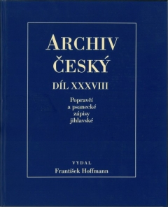 publikace Popravčí a psanecké zápisy jihlavské z let 1405-1457