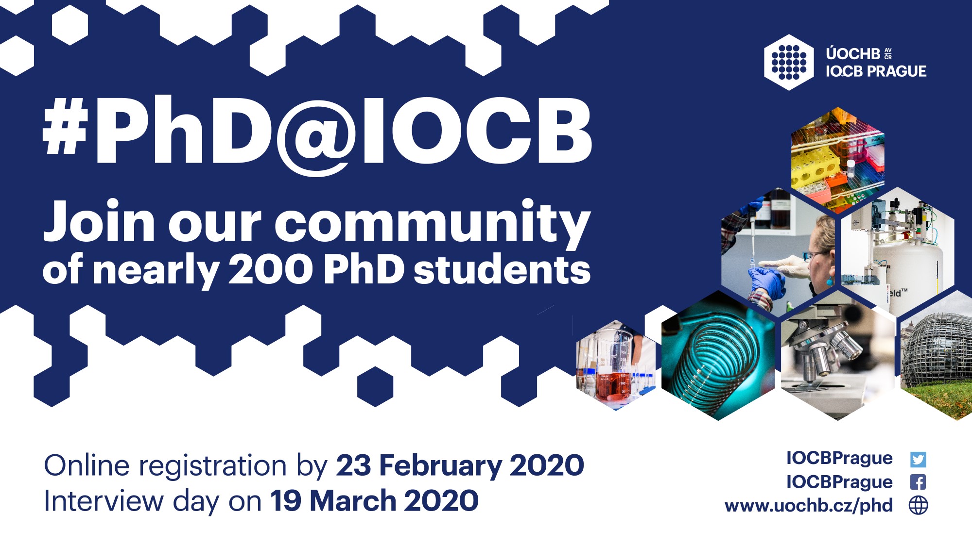 PhD projects at IOCB Prague – Call for Applications 2020