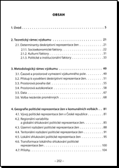 Ženy a lokální politika: komunální volby v České republice v letech 1994–2018 z pohledu politické reprezentace žen