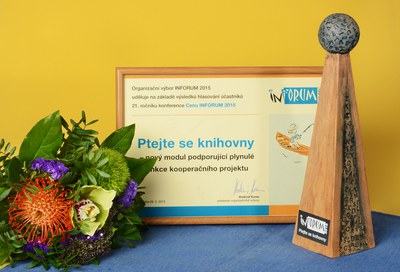 Ptejte se knihovny získalo Cenu INFORUM 2015