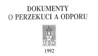 Online: Dokumenty o perzekuci a odporu