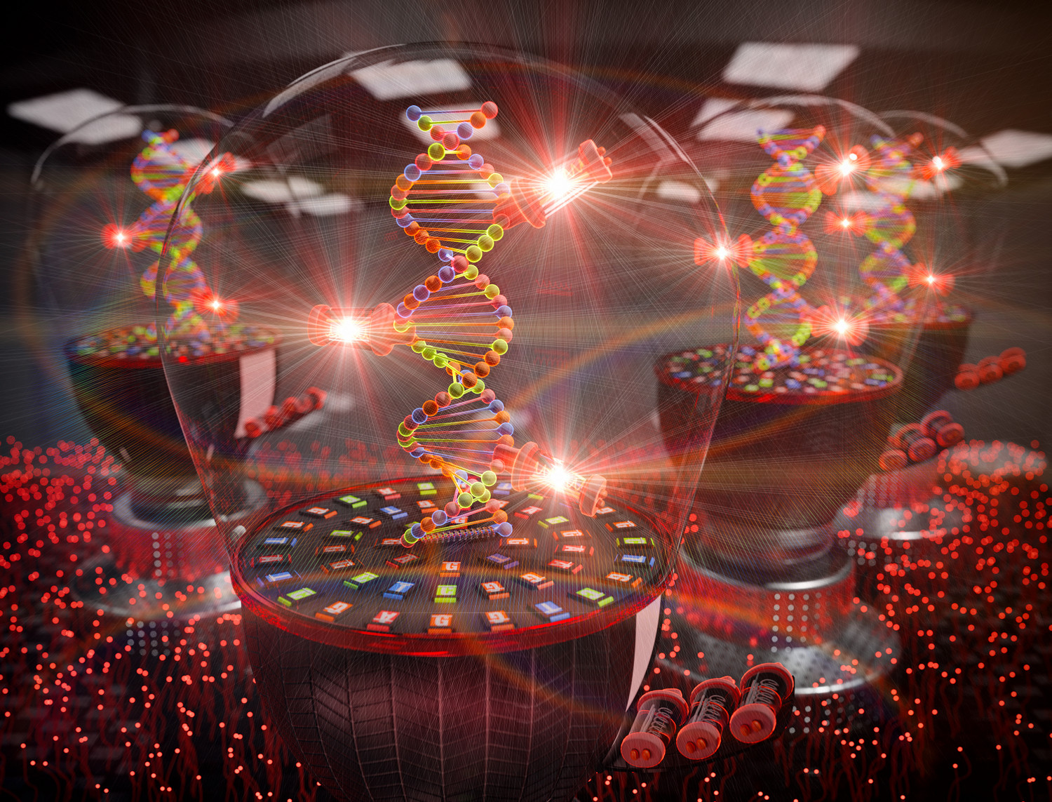 Rozsvěcující se nukleosid pro přímou vizualizaci DNA syntézy