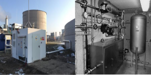 Zařízení na úpravu bioplynu