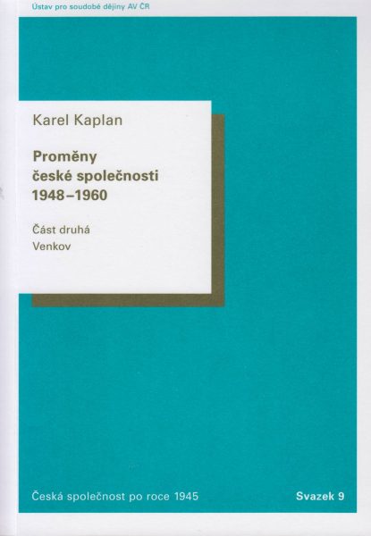 Proměny české společnosti 1948–1960. Venkov