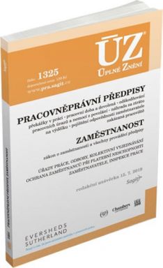 ÚZ 1325 Pracovněprávní předpisy