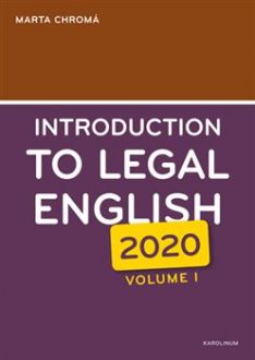 Introduction to Legal English 2020 vol. I