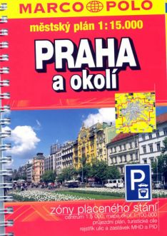 Praha a okolí 1:15 000