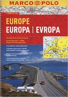 Evropa 1:800 000 atlas