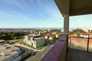 Pohled na Prahu z balkonu