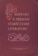 FOTO: Příspěvky k dějinám starší české literatury