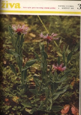 Obálka časopisu Živa 1959/3