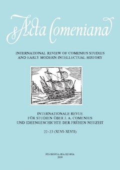publikace Acta Comeniana 22-23