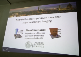 Prof. Massimo Gurioli z University of Florence přednášel na ÚFE
