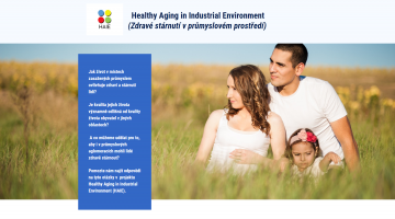 Pozvánka na tiskovou konferenci k projektu HAIE - Healthy Aging in Industrial Environment.
