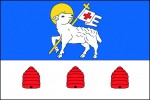 Vlajka obce Lampertice,  okres Trutnov, udělená r. 1998