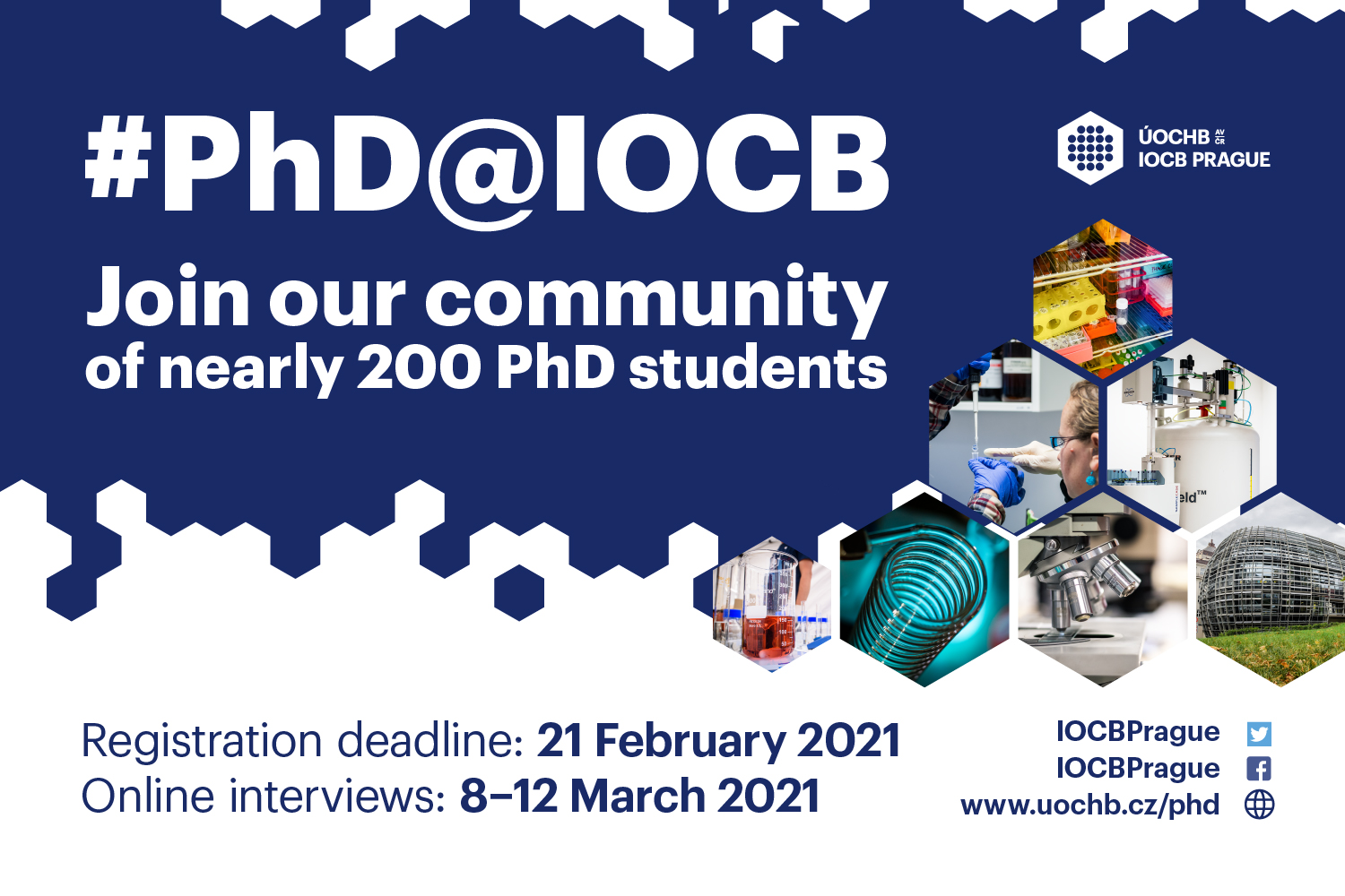 PhD projekty na ÚOCHB – Přijímací řízení 2021