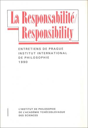 publikace La Responsabilité / Responsibility