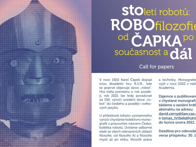Století robotů: ROBOfilozofie od ČAPKA  po součastnost a dál