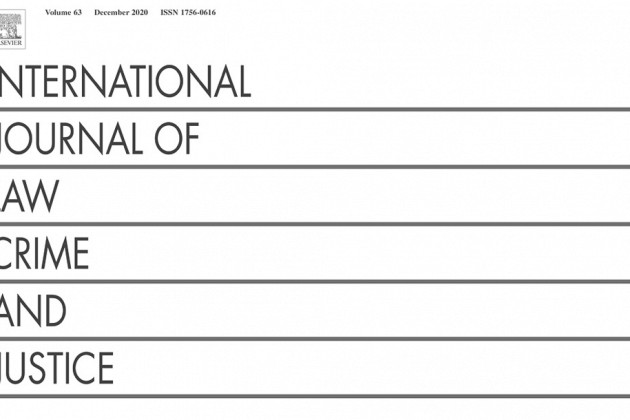 International Journal of Law, Crime and Justice (Vol. 65, June 2021)