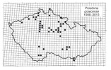 Výskyt pásemničky sladkovodní v České republice. Orig. J. Špaček