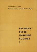 FOTO: Prameny české moderní kultury