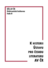 FOTO: K historii Ústavu pro českou literaturu AV ČR